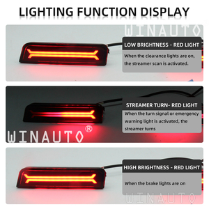 WINAUTO Nuova Luce LED <span class=keywords><strong>Posteriore</strong></span> ad Alta Luminosità per Paraurti Renault <span class=keywords><strong>DUSTER</strong></span> 2010-2017, Impermeabile IP67, Plug & Play, Freno/Indicatore di Direzione - Product Image 5