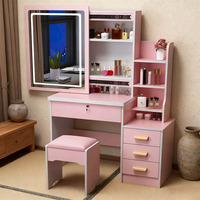 Offre Spéciale : Meuble de Salle de Bain Moderne Blanc ou Style Nordique Minimaliste pour Femme, Vente en Gros, Pas Cher, avec Miroir
