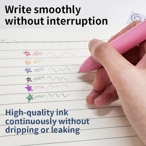 Rotuladores de Gel Multicolores Personalizables 	   Bolígrafos Divertidos con Ancho de Escritura de 0.5 mm, Juego de Papelería con Renderizaciones <span class=keywords><strong>3D</strong></span> Gratis - Product Image 4
