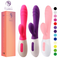 Weiblicher Vaginal-G-Punkt-Vibrator Erwachsenen-Masturbationshilfe 30Hz Duale Vibration Eingebauter Akku Täglich Wasserdicht