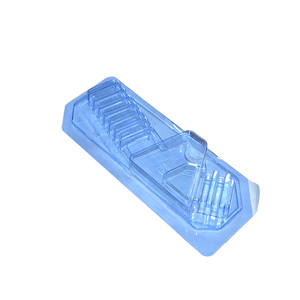 ถาดพลาสติก PET/PETG ป้องกันไฟฟ้าสถิตย์แบบกำหนดเองได้ ซ้อนกันได้ เกรดทางการแพทย์ สำหรับบรรจุภัณฑ์แบบพลาสติกขึ้นรูปสำหรับการบรรจุภัณฑ์อัตโนมัติ - Product Image 4