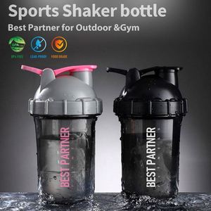 Botella Mezcladora Deportiva Portátil de 500 ml, Libre de BPA, Tritán, a Prueba de Fugas, Apta para Lavavajillas, para Polvo de Proteína, con Logotipo Personalizado para Gimnasio - Product Image 3