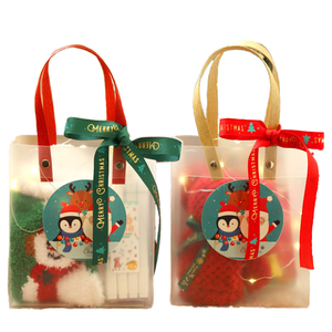 Hengyao Christmas Gift Children's Creative Gift Set Christmas Eve Apple Tote Bag Decoration