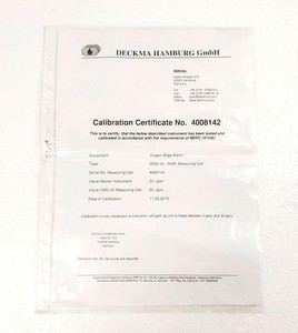 DECKMA HAMBURG GMBH OMD-32 CELLULE DE MESURE ART NO. 77500/0315 Utilisé - Product Image 4