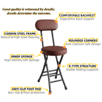 Chaise pliante rembourrée moderne avec structure en fer noir pour la maison, le bureau, le salon, les banquets et les conférences