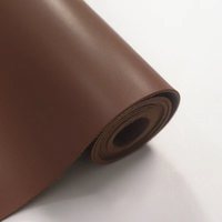 Cuir pleine fleur véritable tanné, feuille de cuir imperméable en PU, matériau en cuir fait main pour le bricolage