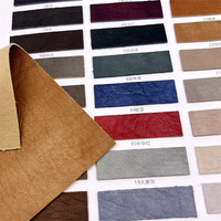 1.1mm d'épaisseur recyclé PU Faux cuir écologique canapé cuir synthétique Pu microfibre cuir végétalien pour meubles