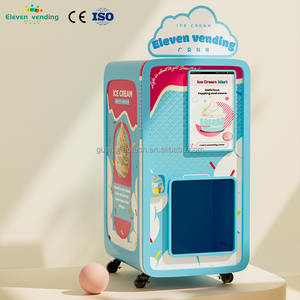 เครื่องขายไอศกรีมซอฟ<span class=keywords><strong>ต</strong></span>์เสิร์ฟแบบหน้าจอสัมผัส พร้อมระบบรับเหรียญ สำหรับใช้งานเชิงพาณิ<span class=keywords><strong>ช</strong></span>ย์ - Product Image 1
