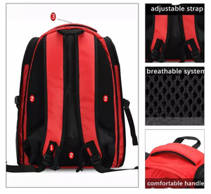 Mochila Deportiva Unisex Personalizada <span class=keywords><strong>para</strong></span> Patinaje sobre Hielo, Entrenamiento de Hockey al Aire Libre, Forro de Oxford Suave, Cremallera, Correa de Hombro Arqueada - Product Image 4