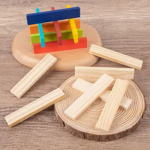 Eurolucky विकास बुद्धिमान बच्चों के छोटे लकड़ी के खिलौने संवेदी लकड़ी के खिलौने बच्चों लकड़ी प्रशिक्षण हाथ और दिमाग