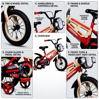 Vélo pour enfants, VTT pour enfants avec roues d'apprentissage, siège réglable, vélo pour garçons et filles, fournisseur en gros OEM ODM