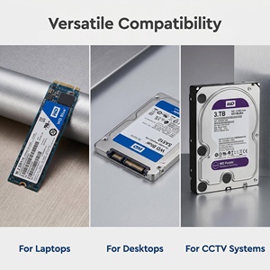 ขายส่งไดรฟ์จัดเก็บข้อมูลครบวงจร - M.2 NVMe SSD, 2.5 นิ้ว SATA SSD, 3.5 นิ้ว HDD สำหรับกล้องวงจรปิด สำหรับเดสก์ท็อปและแล็ปท็อป - Product Image 5