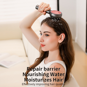 Masajeador de Cabeza con Microcorriente y Guía Líquida para el Cuero Cabelludo, Peine de Masaje Relajante con Presión Suave - Product Image 4