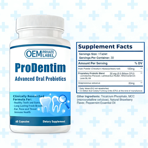 Pabrik Label Pribadi OEM Menyediakan ProDentim Probiotik <span class=keywords><strong>Oral</strong></span> untuk Gigi dan Gusi yang Sehat Dewasa 60 Kapsul - Product Image 4
