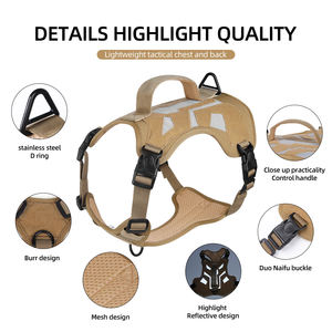 تدريب الكلاب التكتيكي-تسخير عاكس قابل للتعديل ، مع تصميم سهل التحكم - Product Image 4