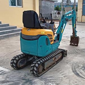 Mini-excavatrice compacte d'occasion importée d'origine, 90% neuve, haute qualité, 1t/2t, mini-excavatrices Kubota, mini-pelle. - Product Image 4