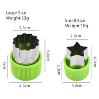 Keuken Gadget Rvs Diy Bento Cake Decoratie Mal Chocolade Brood Koekje Sandwich Fruit Groente Cutters Set