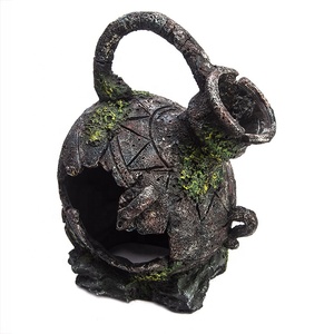 XINLY acuarios adornos tarro <span class=keywords><strong>roto</strong></span> cueva decoración pecera decoración paisaje - Product Image 1
