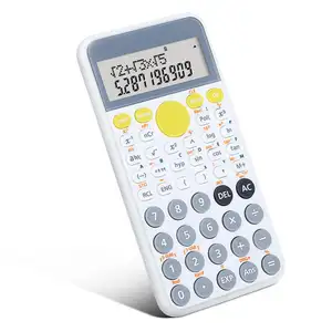 Hot Selling Student Levert 12 Cijfers 240 Functietechniek Elektronische Geavanceerde Wiskundecalculator Plastic Kalender