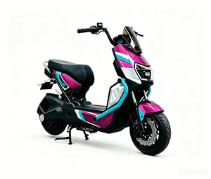 Moto électrique puissante Jiuyang 72V 3000W haute vitesse avec barre de protection, pare-chocs et pare-brise pour livraison et usage adulte - Product Image 1