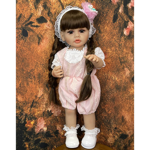 Venta al por mayor <span class=keywords><strong>Bebe</strong></span> Reborn bebé recién nacido 55cm silicona completa cuerpo realista Reborn muñecas para niños de juguete - Product Image 4