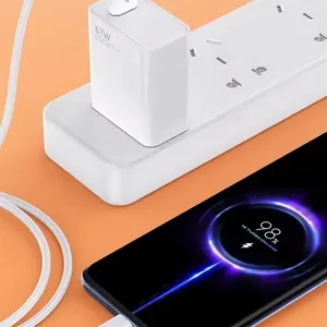 Cargador Original de 67 W, Cargador Turbo Gan con Adaptador EU, Cable USB Tipo C de 6 A para Poco X5 F5 Pro Mi 13 Lite <span class=keywords><strong>Mix</strong></span> <span class=keywords><strong>Fold</strong></span> - Product Image 5