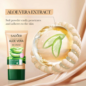 Base de Maquillaje de Aloe Vera de Alta Calidad con Color Natural - Blanco Marfil - Rubor y Crema <span class=keywords><strong>BB</strong></span> que Realza el Maquillaje 40g - Product Image 3