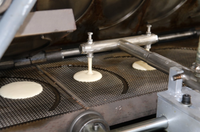 Meilleur Prix Commercial Automatique de Sucre Biscuits de Cône De Crème Glacée Faisant La Chaîne De Production Laminée Fabricant de Cône de Gaufre Machine À Vendre