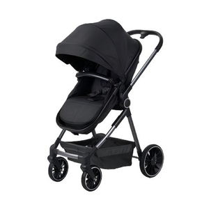 Poussette Buggy pour bébé à profil haut avec grand chariot en métal à 4 roues chariot extérieur pour enfants de 3 ans avantage de roue arrière pliée - Product Image 3