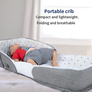 Lettino pieghevole per culla Organizer pannolino per mamma pannolino per esterni borsetta per maternità da viaggio all'aperto <span class=keywords><strong>borsa</strong></span> per pannolini portatile culla - Product Image 3