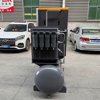 OEM 22kw 30hp Compresor Tornillo tout en un 4-en-1 compresseur d'air à vis avec réservoir d'air plus sec