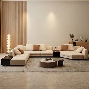 <span class=keywords><strong>Sofa</strong></span> Cho Biệt Thự Kích Thước Lớn Thiết Kế Mới Thoải Mái Đồ Nội Thất Phòng Khách <span class=keywords><strong>Sofa</strong></span> Nhung Hình Chữ U Hiện Đại Kiểu Mô-đun <span class=keywords><strong>Sofa</strong></span> Da - Product Image 3