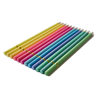 Ensemble de papeterie pour enfants, crayons de couleur à pointe en forme de cœur, marque OEM Jiangxi, emballage personnalisé pour la certification, crayons de couleur Lapis De Cor