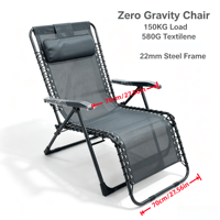 Chaise longue de plage pliable extra large en acier inoxydable, portable et inclinable avec coussin, pour camping, pique-nique, natation