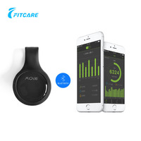 Fitcare PE805A Podomètre multifonction pour 4.0 ANT+ IP64 Étanche Suivi des pas Calories brûlées Portée de 10 m Remplaçable