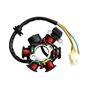 คอยล์สเตเตอร์แมกนีโตสำหรับรถจักรยานยนต์ C110-6 WAVE ZS100-6 ระบบชาร์จไฟฟ้าอะไหล่ทดแทน - Product Image 3