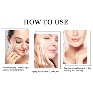 Retinolo etichetta privata lisciante elasticità che aumenta le linee sottili rimuovendo la pelle ruvida secca e opaca crema per il viso - Product Image 4