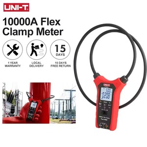 UNI-T UT281E+ AC 10000A デジタルフレックスクランプメーター 6000カウント 真の実効値 AC <span class=keywords><strong>DC</strong></span> 1000V マルチメーター 電流計 電圧計 - Product Image 1