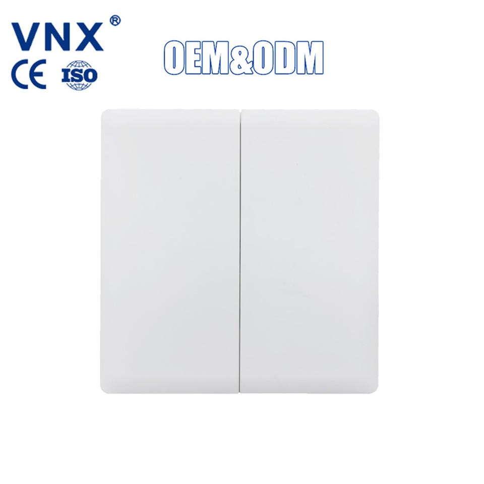 VNX Wholesale Quality One Gang Light Switch 220v Outlet UK Universal Wall Socket