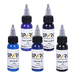 Spark grosir 30 ML tinta tato Cina riasan permanen perlengkapan Label pribadi kosmetik Vegan tidak beracun