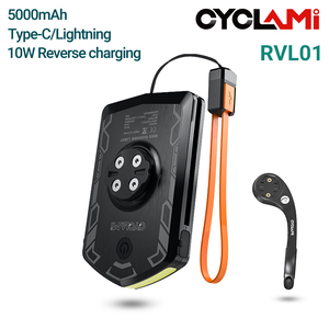 5000mAh Rechargeable GPS <span class=keywords><strong>Garmin</strong></span> XOSS IGS Compatible LED Phare De Vélo Étanche En Plastique <span class=keywords><strong>VTT</strong></span> & Route Vélo Avant Lampe - Product Image 2