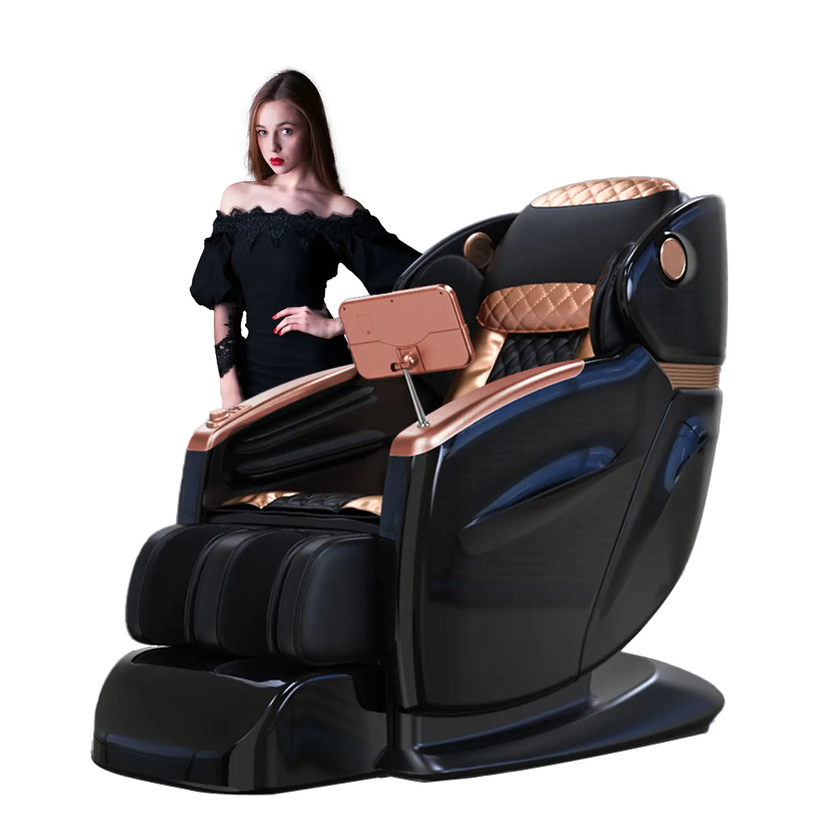 Popular Home Timing Control Elite Shiatsu AI Zero Gravity Relaxing Spa Pedicure Korean Recliner Sofa Bad Massage Chair