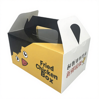 Emballage personnalisé pour aliments frits, boîte à snack, boîte à frites, boîte à emporter pour poulet frit, boîte à hamburger
