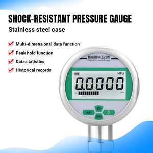 Manomètre numérique en acier inoxydable avec technologie de capteur avancée, mesure de pression de gaz à 0,5 %, retour en temps réel - Product Image 4