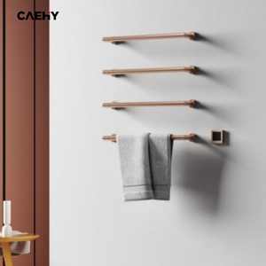 <span class=keywords><strong>Support</strong></span> de rangement de serviettes électriques intelligentes minimalistes haut de gamme séchoir chauffant en Fiber de carbone dissimulé pour application de salle de bain d'hôtels - Product Image 4