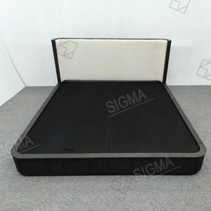 Cama doble de madera maciza superventas precio directo de fábrica almacenamiento ecológico cama <span class=keywords><strong>marital</strong></span> para dormitorio principal - Product Image 3