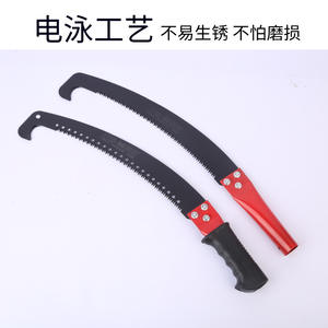 เลื่อยตัดกิ่งเดี่ยว ด้ามเหล็ก ใบเลื่อย 360 มม. เคลือบอิเล็กโทรโฟรีซิส ฟันหยาบ สำหรับตัดแต่งกิ่งสูง - Product Image 5