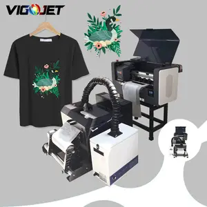 Vigojet Hot Verkoopt Shake Poeder A3 Dtf Printer Met Poeder Voor Film Leverancier Prijs