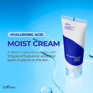 [Isntree] Crème Hydratante à l'Acide Hyaluronique 100ml avec 5 Types d'Hyaluronique, Céramide NP et Huile Végétale pour une Protection Hydratante - Product Image 4