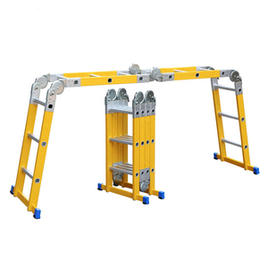 Thang Mở Rộng Giá Cả Cạnh Tranh Thang Sợi Thủy Tinh Đôi En131 <span class=keywords><strong>6</strong></span> Mét Với 24 Bậc - Product Image 1